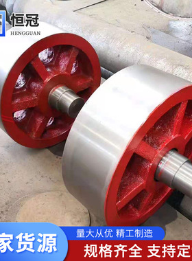 厂家供应滚筒烘干机配件1.5X12米烘干机托轮干燥设备烘干机配件