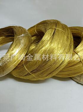 φ0.4mm 0.6mm 0.8mm手工diy软黄铜丝 首饰品软线H62/H65黄铜线