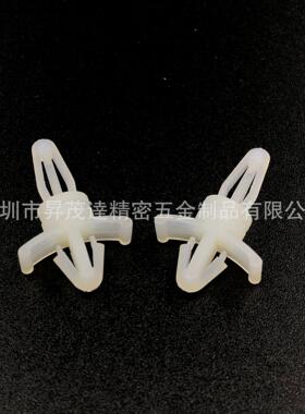 飞机隔离柱黑/白色尼龙隔离柱线路板支架支撑柱LCS5-LCS25卡扣式