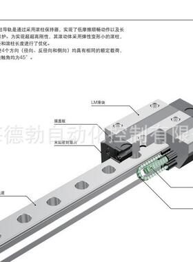 THK 精密直线导轨滑块 HSR/SSR/SHS 系列 刚性重载机床线性滑轨