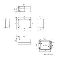 铝制接线盒 342100000 接线箱 KLIPPON K2