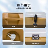 180L户外超大容量保温箱长效保温露营野炊出海海钓鱼虾保险冷藏箱