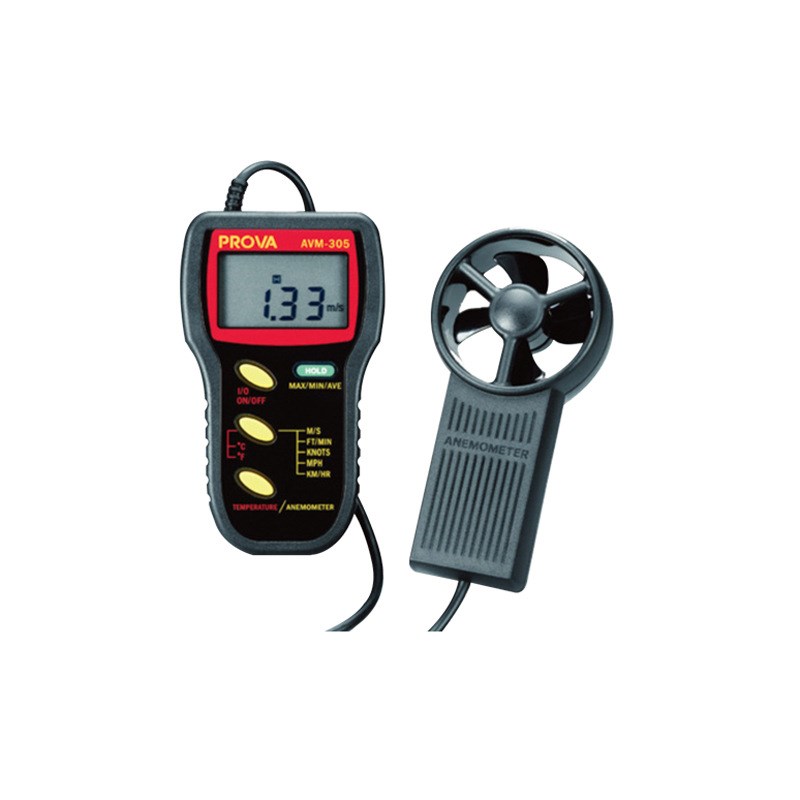 台湾泰仕AVM-301(3.5便携式风速计最大最小风速读值锁定式风速仪