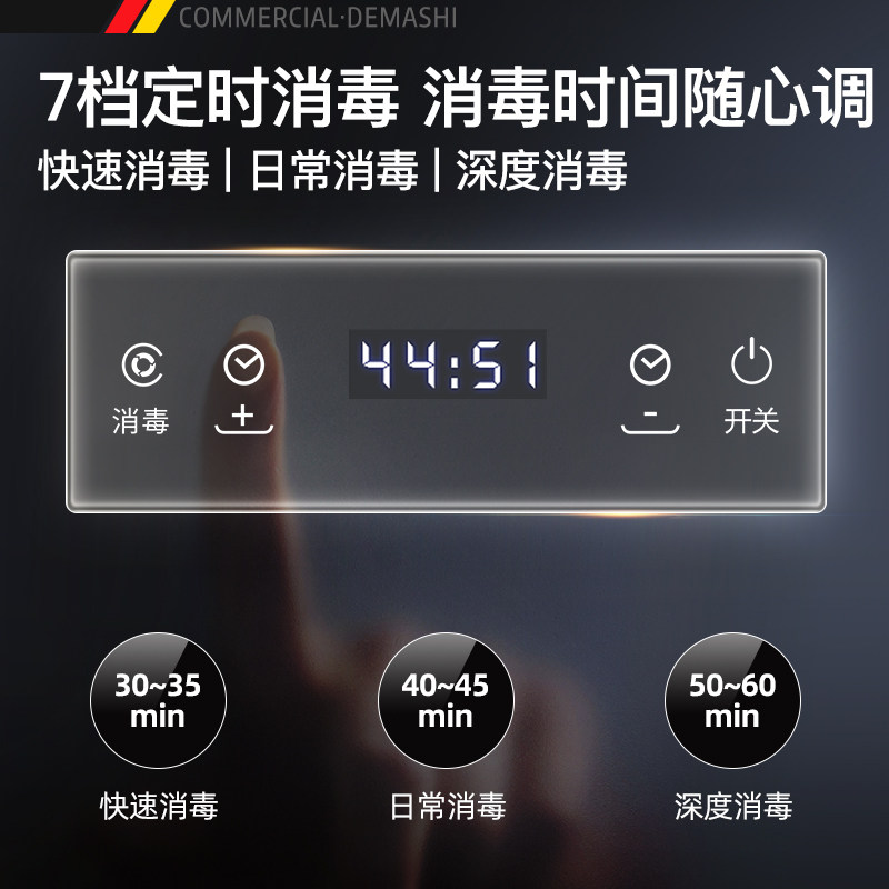 德玛仕消毒柜家用小型台式立式迷你厨房餐具茶杯碗筷碗柜紫外线