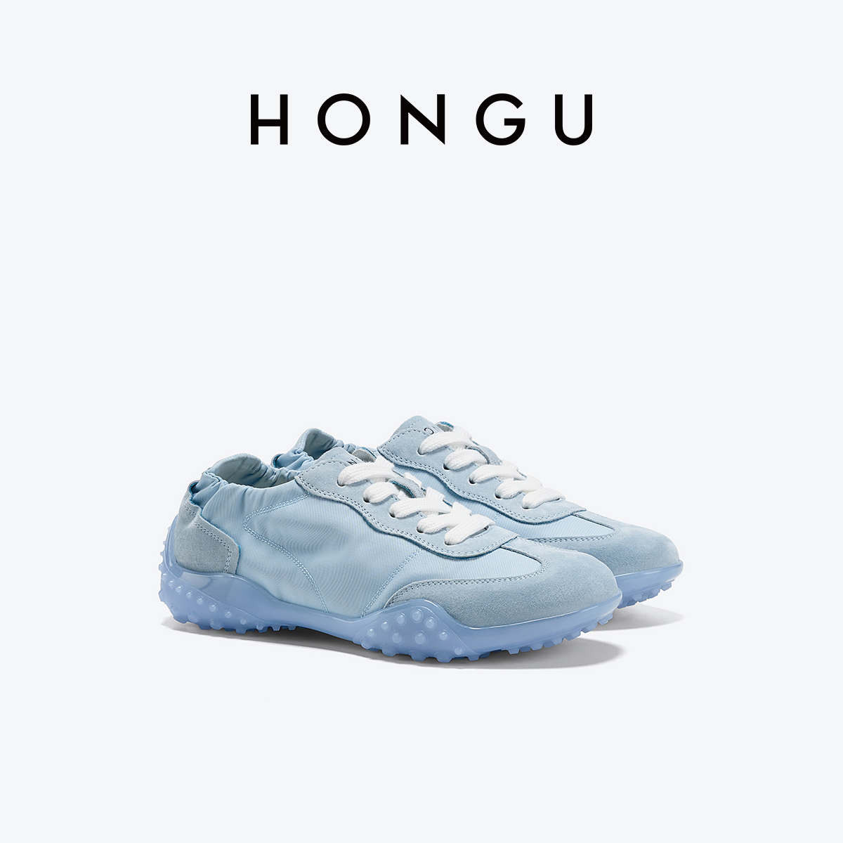 HONGU芭蕾德训鞋女真皮