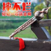 镀铜新款 儿童七彩云南省金属树脂三音演奏葫芦丝配盒子耐用