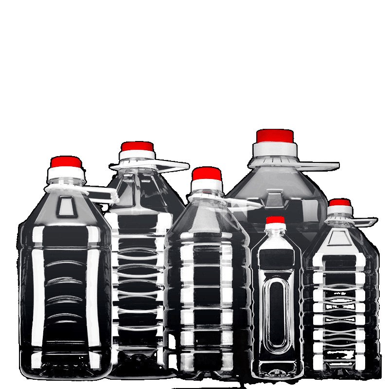 500ml/2.5L5L10L20LPET透明食用塑料油壶酒瓶油瓶油桶酒桶酒壶