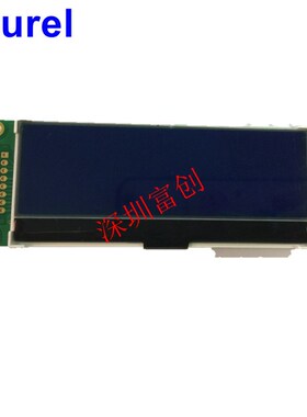 小尺寸24064COGLCD显示屏3.3V并串口STN蓝屏UC1698u LG240645