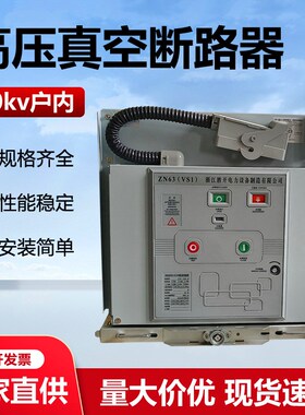 VS1高压电子真空断路器ZN63-12/630a1250a固定式手车10KV永磁73