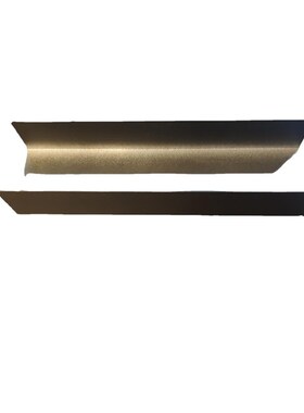 U型铝槽黑色U型铝槽54*36*1.5内槽51铝合金u形槽包边条玻璃固定