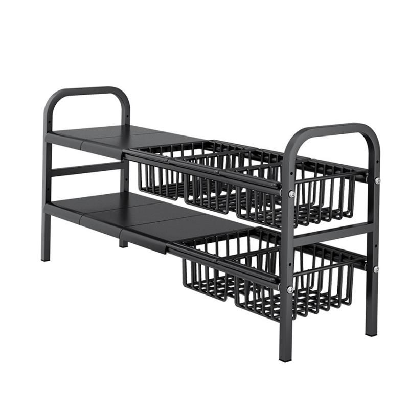 kitchen accessories Mrulti-layer pot storage rack Layering i