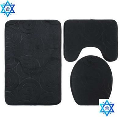 Falai velvet bathroom carpet, stoEne embossed toilet mats ru