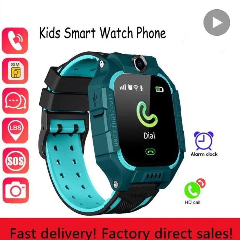 Children Smart Watch Kids Wxaterproof Smartwatch Wrist For B