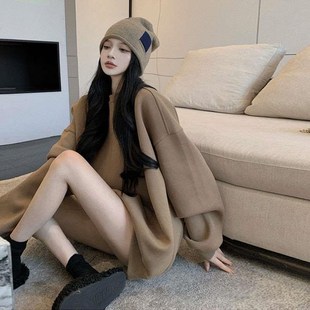 Lazy Spring Sweatecr New Loose Style Womens American Larg