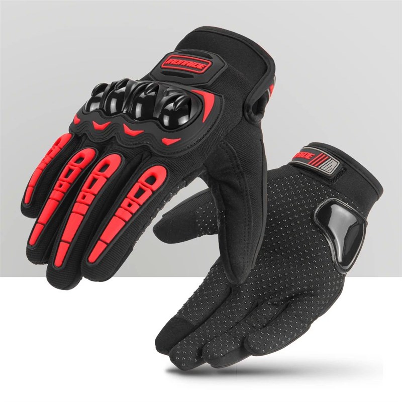 Motorcycle Fulln Finger Gloves Women Touch Screen Moto