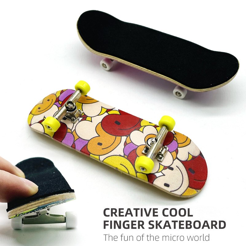 Finger Skateboard Maple Board Sheet 100*30mm FingUertip Crea