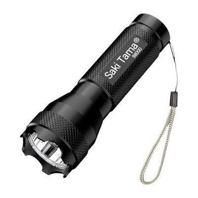 5000LMd Zoomable XM-L T6 LED Flashlight Torch Light手电筒