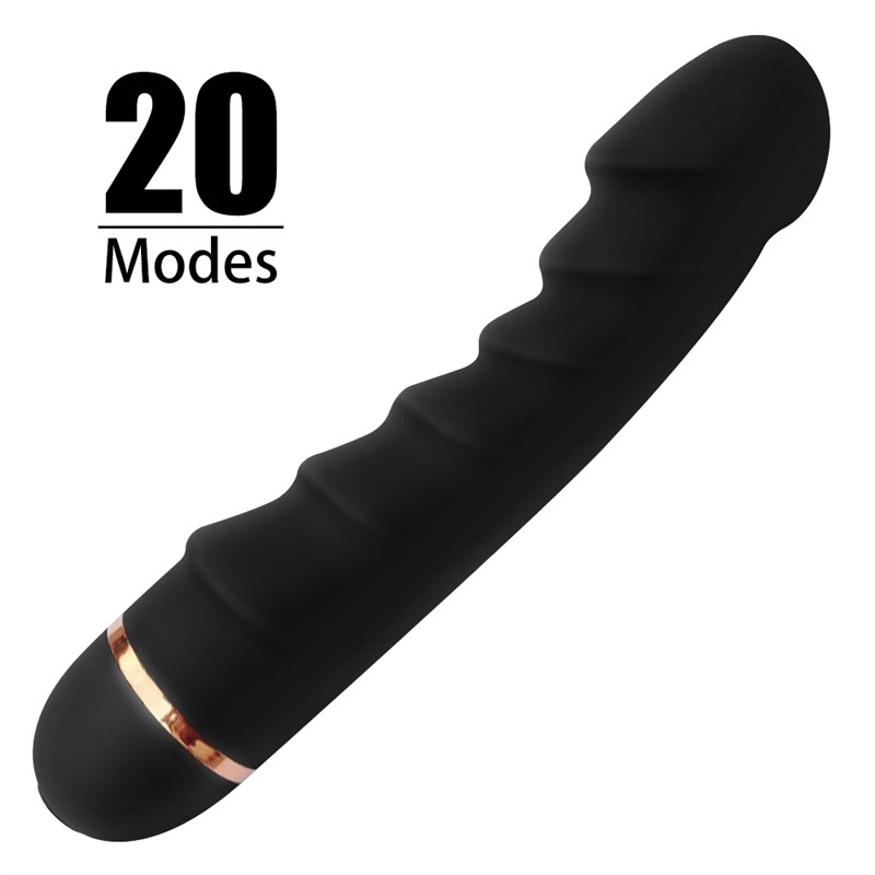 20 Modes Vibrator Soft Silicone DildoH Realistic Penis G-spo