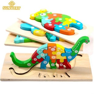 for Toys Toddler Montessori Puzzles MontessoWri Wooden Kids