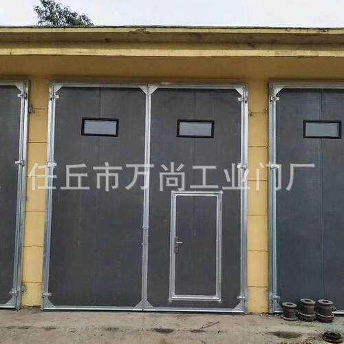 定制业平门工多种规格车间彩无品牌/钢门大门保温工业门平开开供