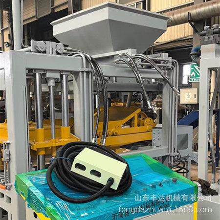 国外畅销QT4-15自动液压4砖机水泥200*00200ho丰达机械l*lowblock