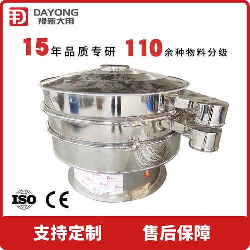 钛白粉各种型号专用分机DY80型圆形 旋0振筛 筛分级除杂分离设备