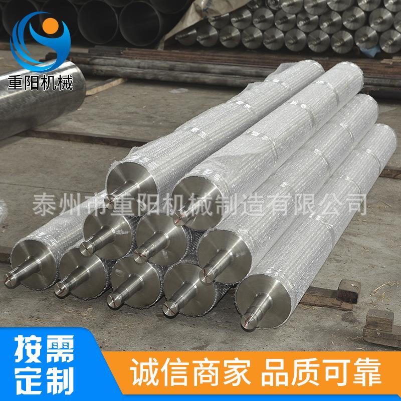 厂家定制不锈钢导布辊加工定制包装机械配件绕丝辊扁丝辊