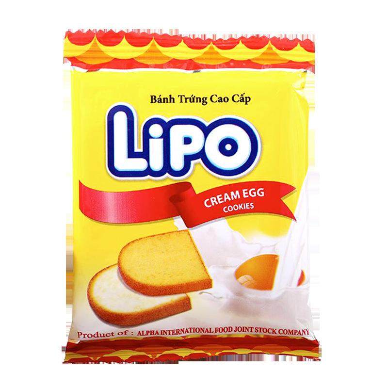 越南进口lipo面包干300g早餐散装干烙蛋糕小包装饼干零食小吃速食