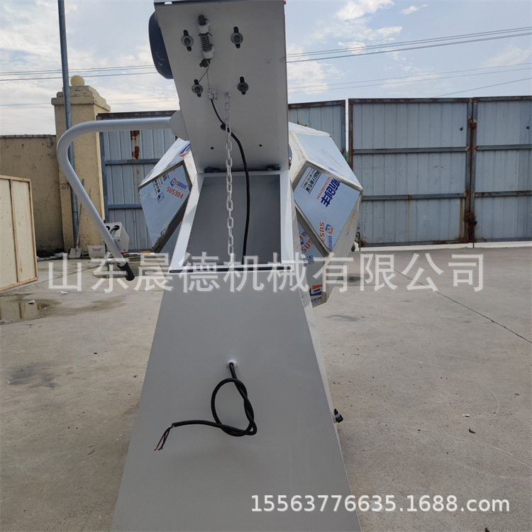 不锈钢八角气动卸料搅拌机
