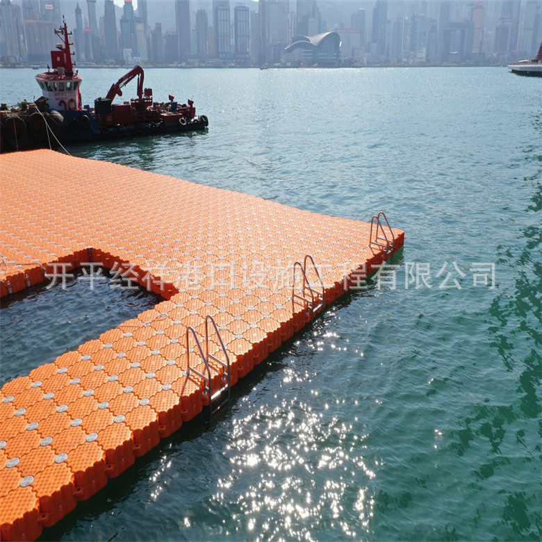 塑料浮筒景观栈道水上度假屋水上工程浮台
