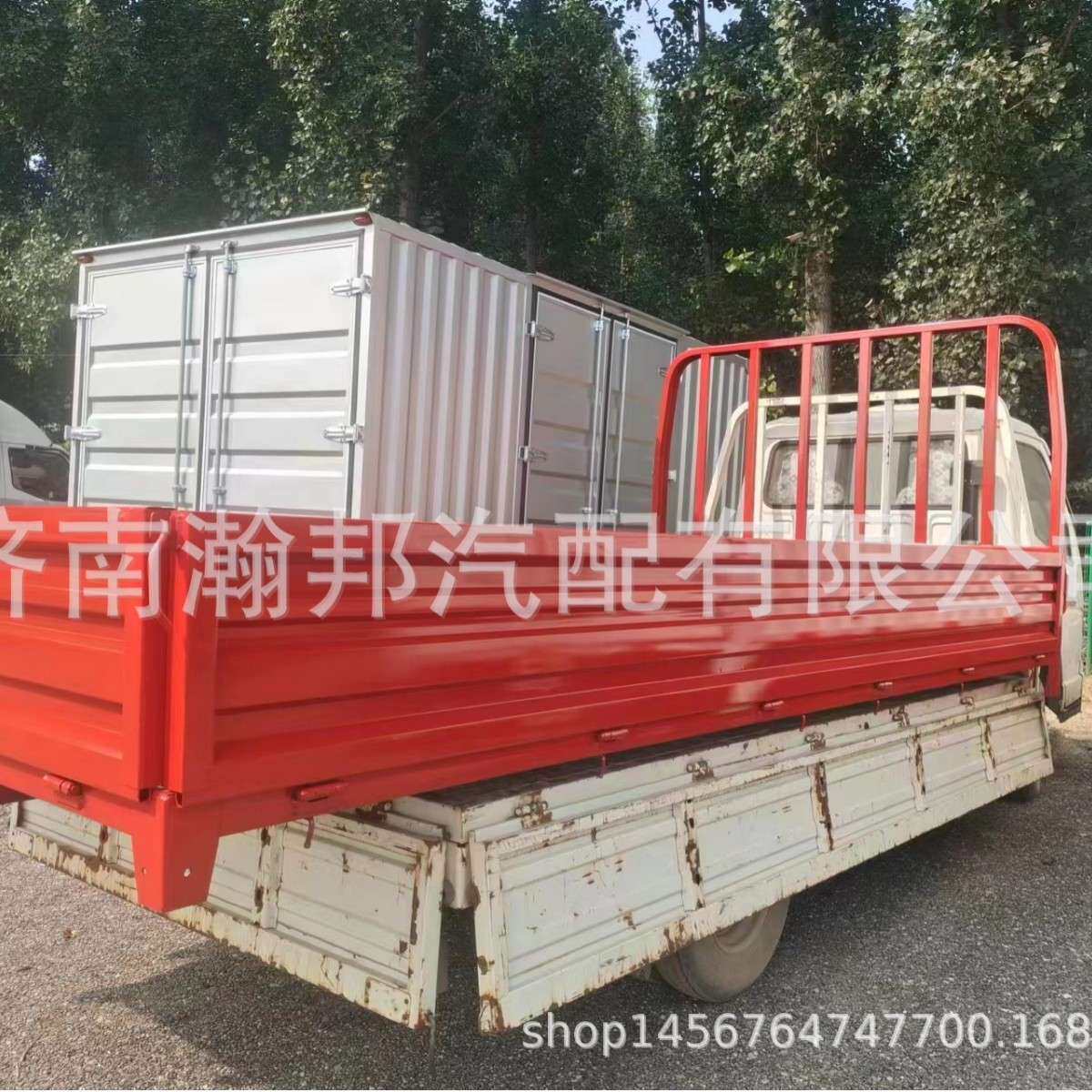 解放虎VH轻卡4.2米轻卡车厢总成 虎VR后箱板J6F货箱底板总成