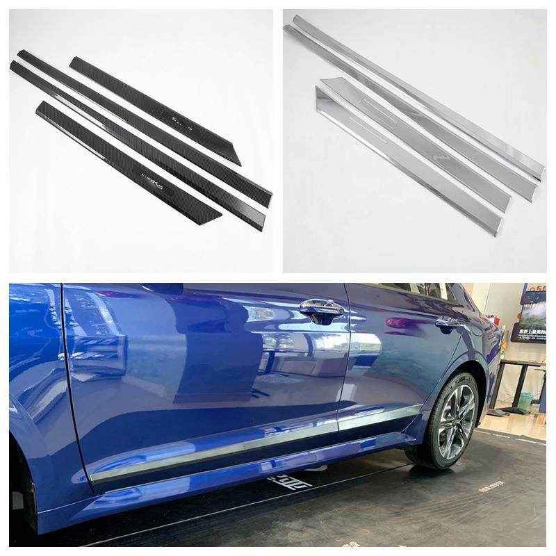 20K5门边条装饰亮片适用起亚凯酷车身饰条车门防擦板改装护板M