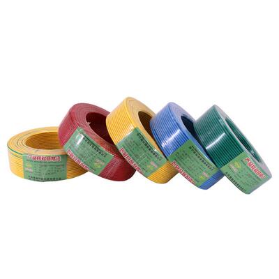 电线电缆家装电线ZCBV1.5-16平方塑铜电线昆仑金辉牌硬芯铜线