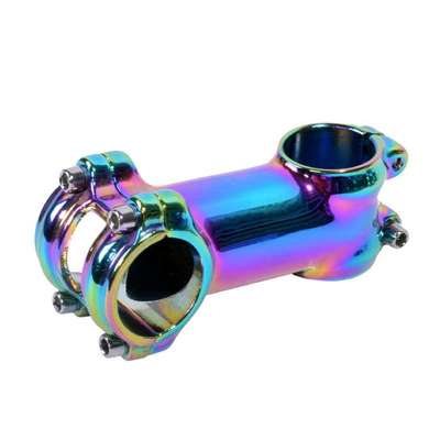 shikra山地车短把立管公路自行车炫彩31.8*60/70/80/90mm锻造龙头