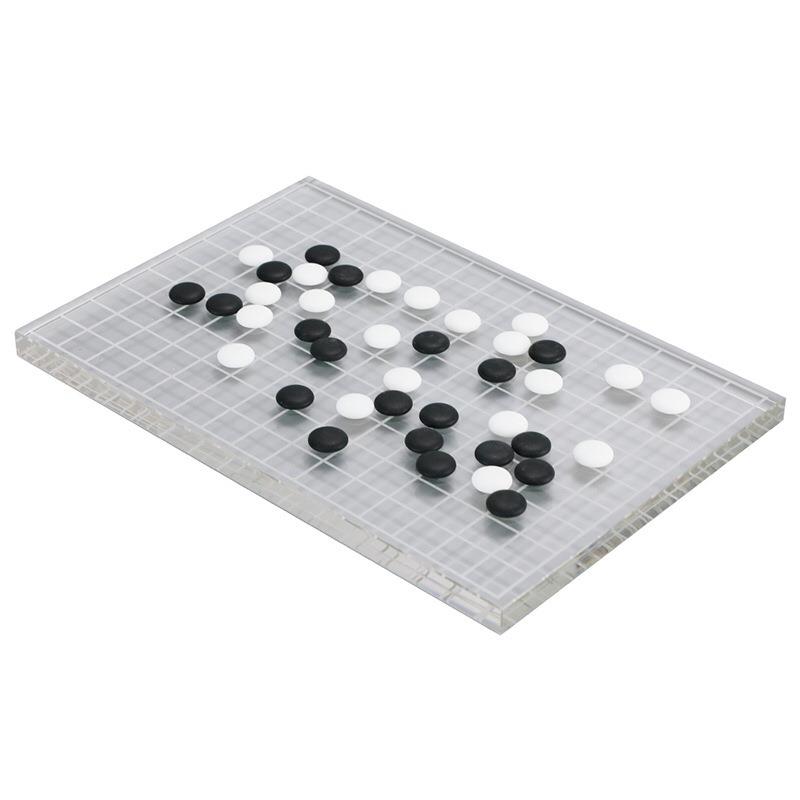 现代轻奢高档水晶围棋五子棋摆件样板房书房客厅软装家居工艺品