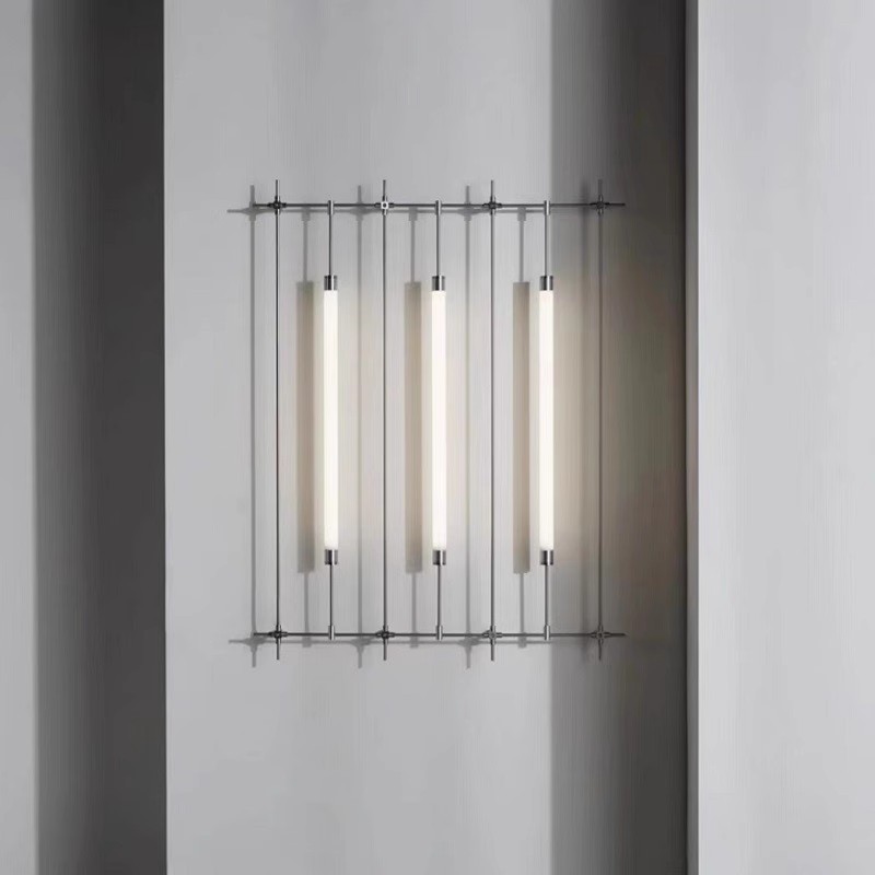 马扎壁灯蔡烈超设计师创意极简艺术展厅样板间工作室走廊过道灯具