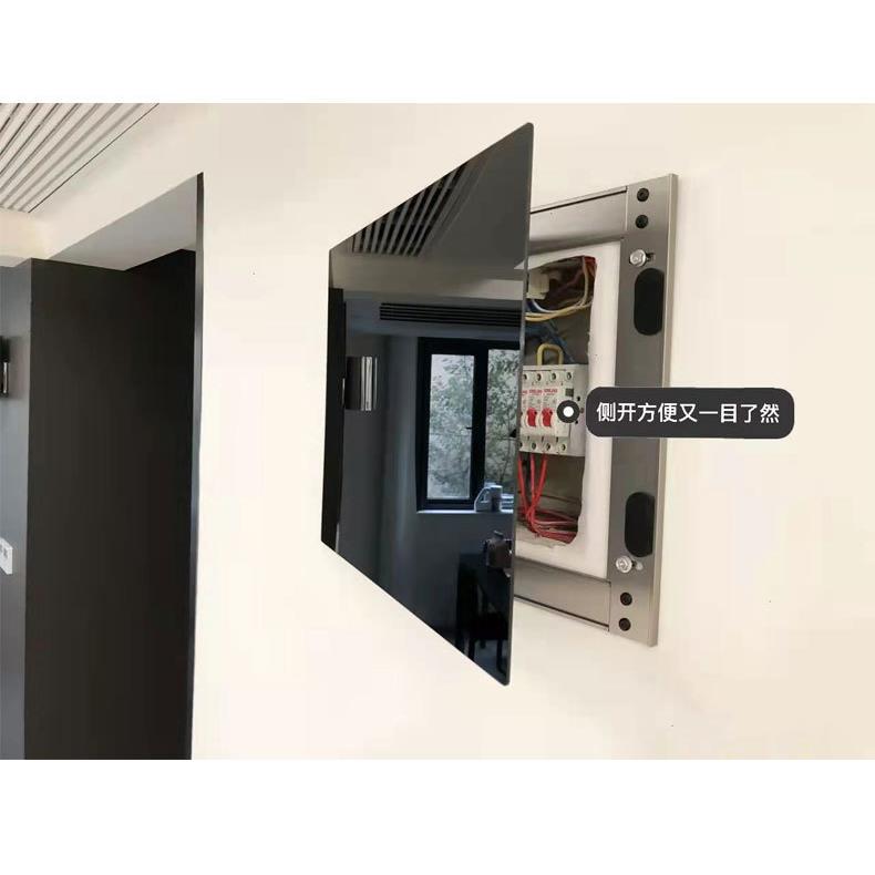 16毫米玻璃电表箱装饰画电箱遮挡电箱闸盖板可竖版大直销图片