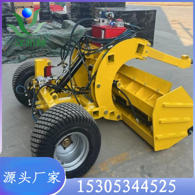 大弯梁卫星平地机伸缩信号强