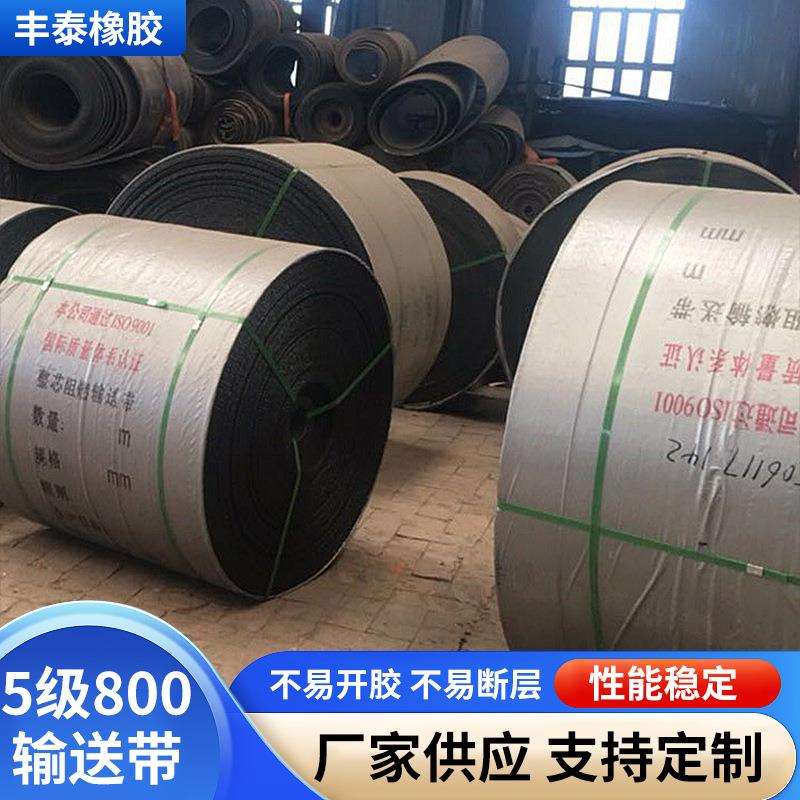 5级800输送带防火橡胶带输送带煤矿用阻燃输送带PVG输送带