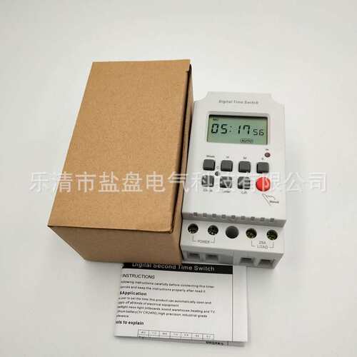 LR316S时控开关秒级定时器控制精度到秒28组开关MT3128静态控制器