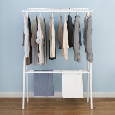 踢脚线取暖器晾衣架客厅卧室落地挂衣架不占地家用儿童双层烘衣架