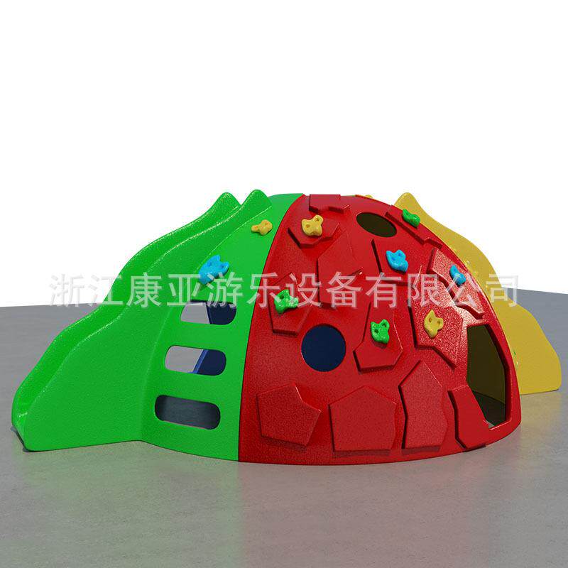 幼儿园太空仓攀岩爬山坡组合儿童户内外滑滑梯多功能攀爬组合滑梯