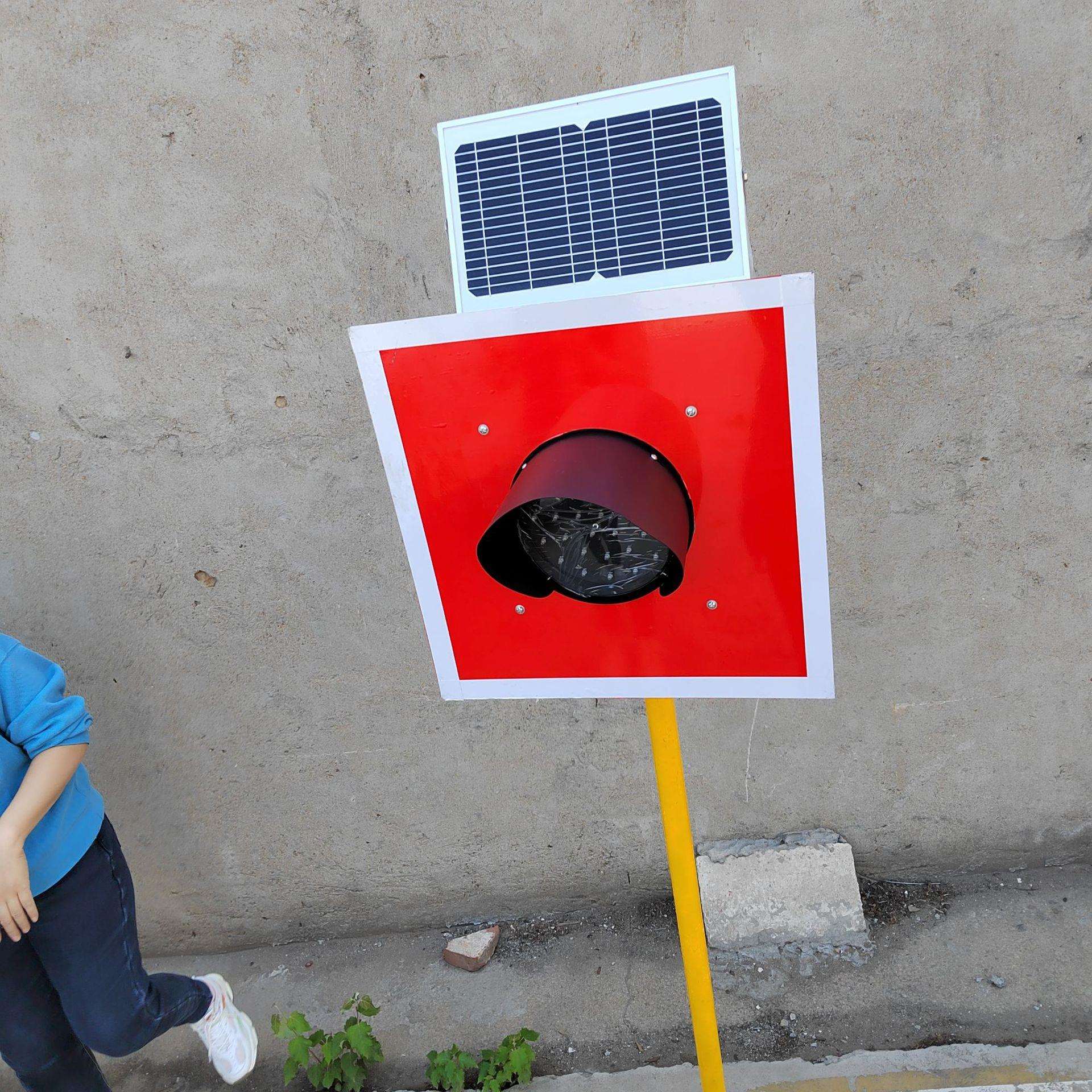 太阳能土挡灯太阳能车档反光表示器铁路工务器材车挡防护灯