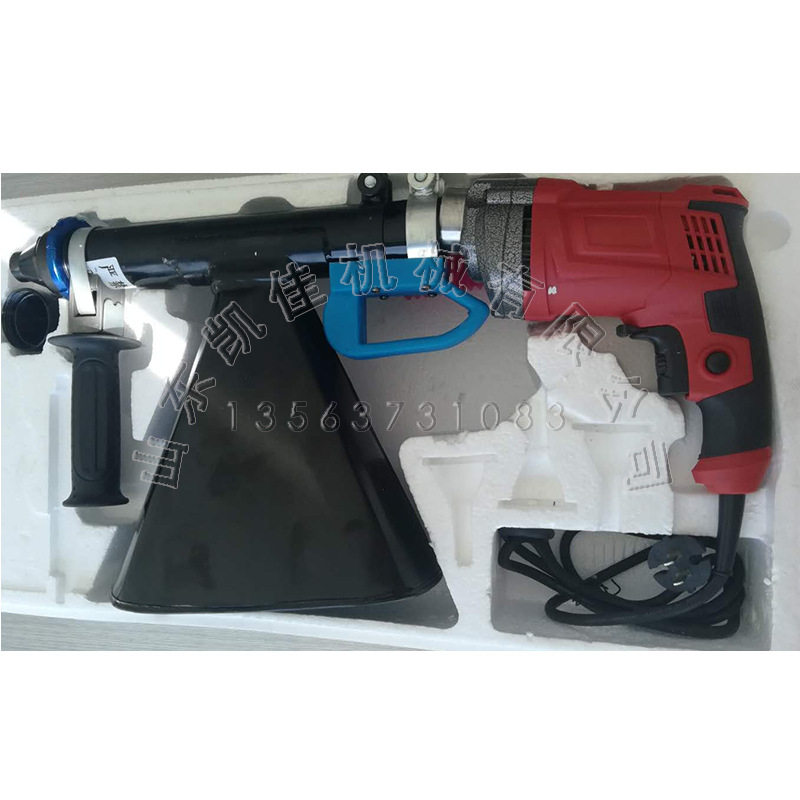 电动注浆机手持式填缝机电动灌浆器止渗堵漏施工机械携带方便