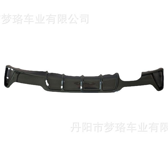 适用于宝马4系F32F33F36改装MP款双边单出四出后唇尾唇后扰流板