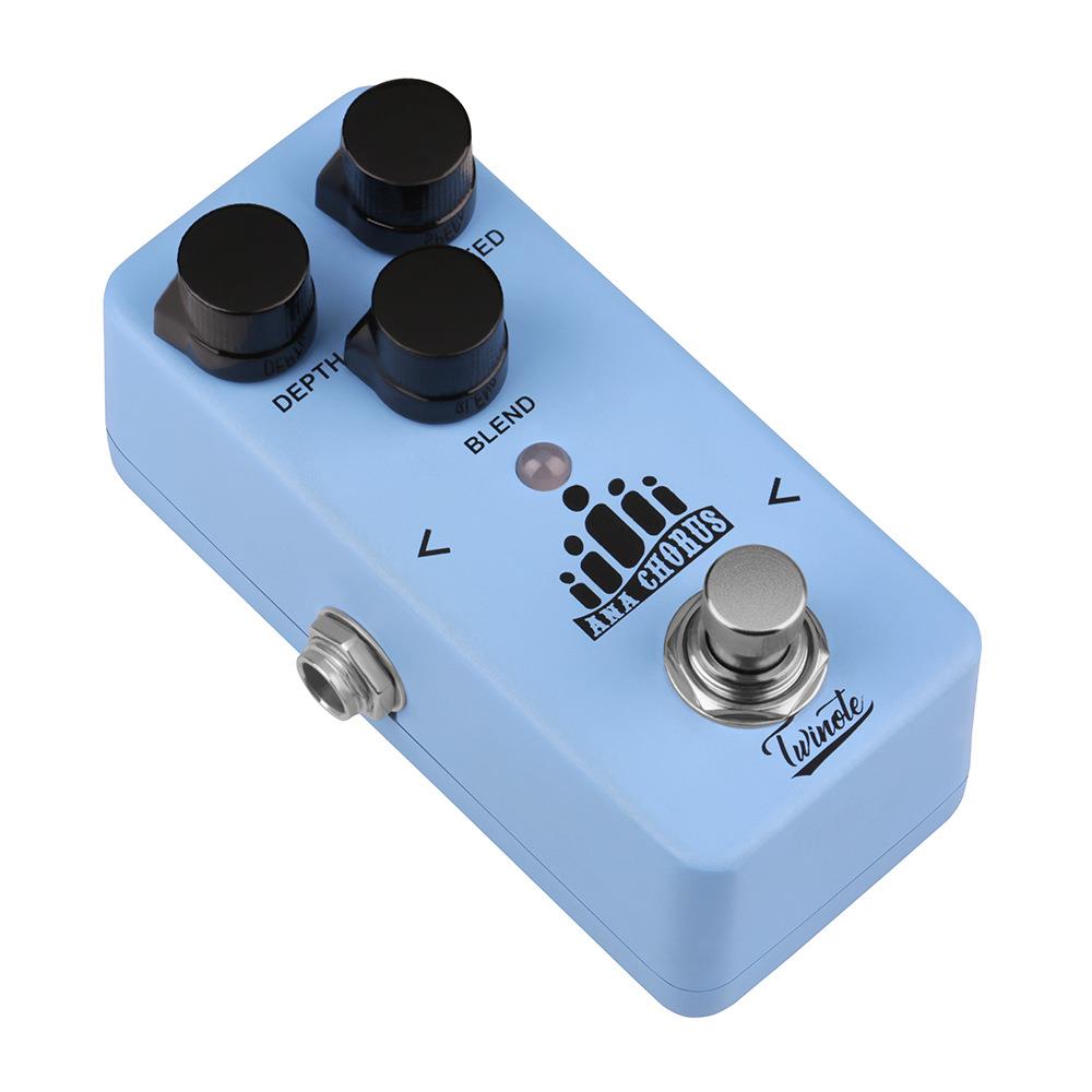 TwinoteANACHORUS迷你吉他踏板模拟合唱吉他效果踏板处理器