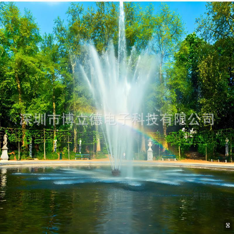 广场音乐喷泉安装厂家大型户外景区呐喊数控音乐水幕喷泉系统