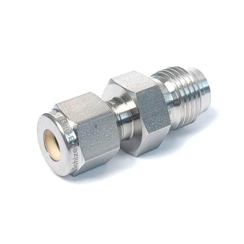 Vcr到卡套公到双卡套连接器1/8 1/4 / 3/8卡套连接器到1/2 / 1/4V