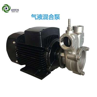 气液混合泵不锈钢自吸式单相气浮装置配套气液混合泵溶气泵涡流泵