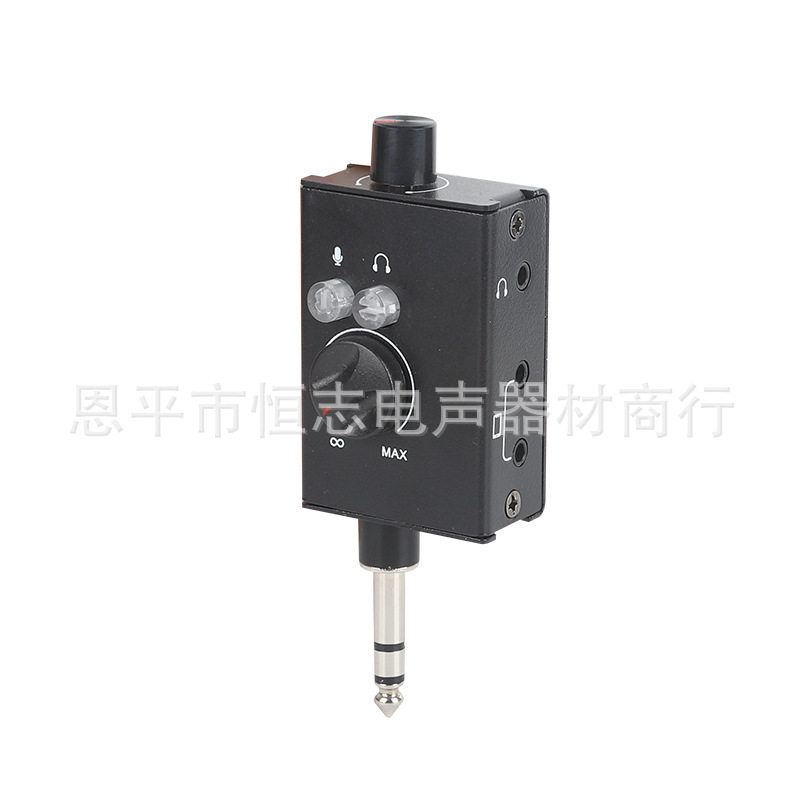 直播火柴盒电脑PC专业声卡音频调音台转换器连麦PK调音台直播转换